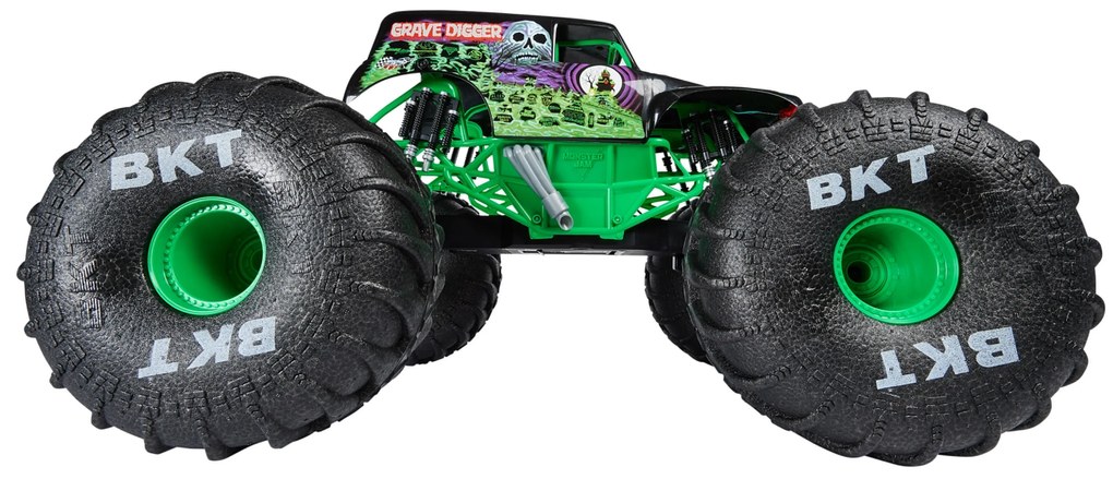 Moni Terénne vozidlo na diaľkové ovládanie Mega Grave Digger  (100396357)