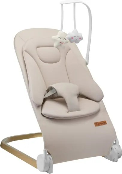 Detské hojdacie kreslo Moon 50 béžové