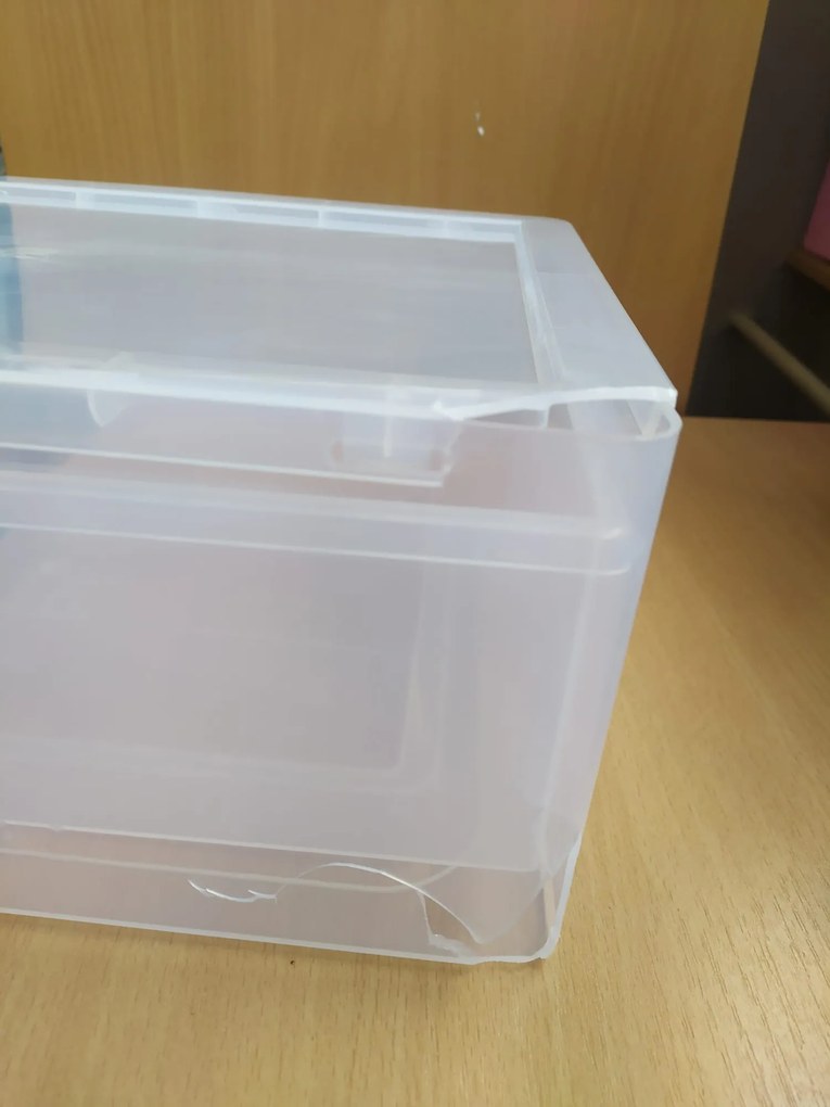 2. akosť - Transparentná zásuvka, šuplík, výsuvný úložný box, CASTOMIX / A4