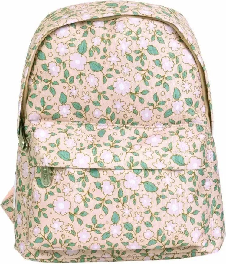 Malý batoh kvety ružové