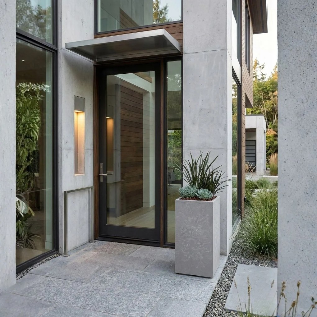 Sada 2 ks květináčů BETONIQUE 30x30/30x60 cm - výber z 4 prevedení