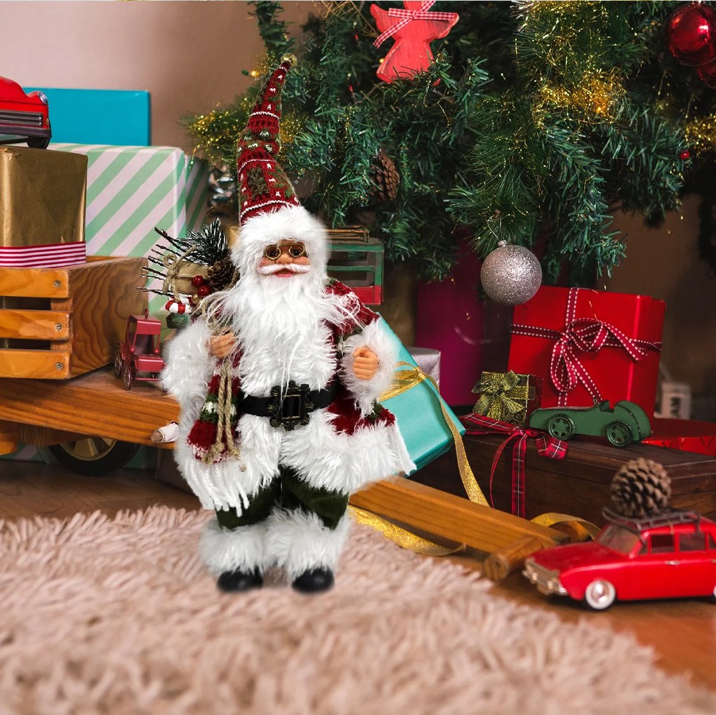 Tutumi, vianočný Santa Claus 44cm KL-21X38A, viacfarebné, CHR-06978