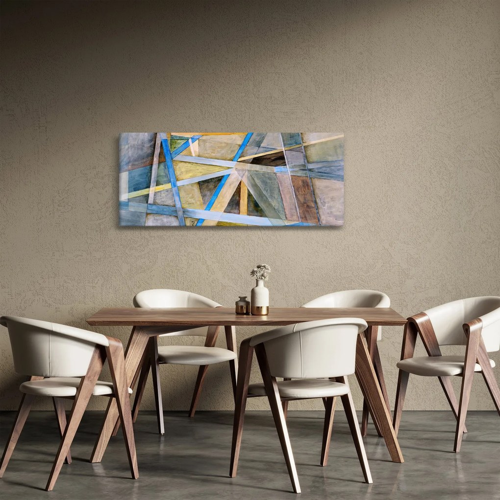 Obraz - Abstrakcia (120x50 cm)