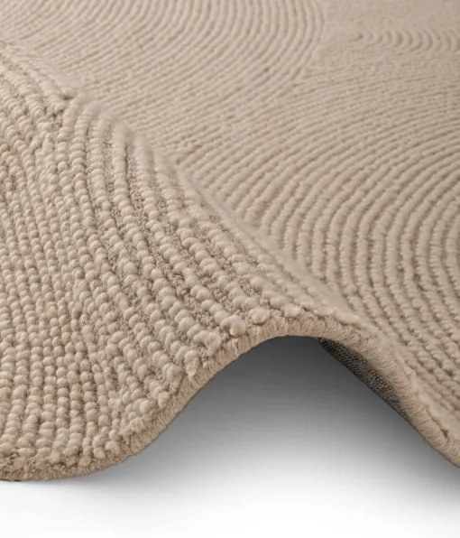 Koberec Hanse Home Calmio svetlobéžový kruh