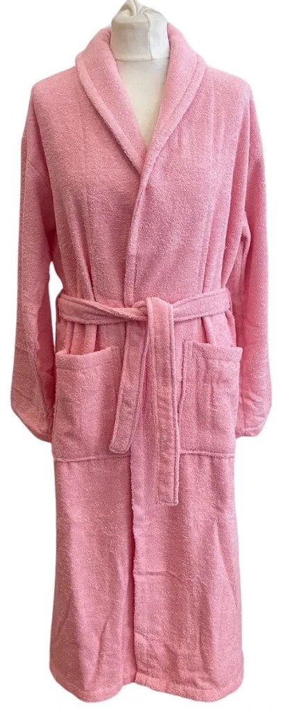 Froté deluxe unisex župan Ružový TiaHome - S/M