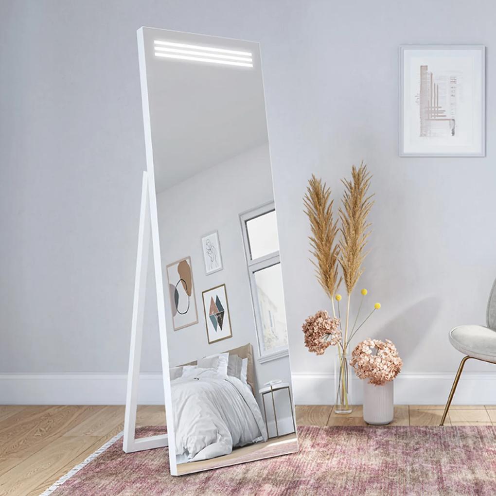 Zrkadlo Apento White LED Rozmer zrkadla: 70 x 180 cm