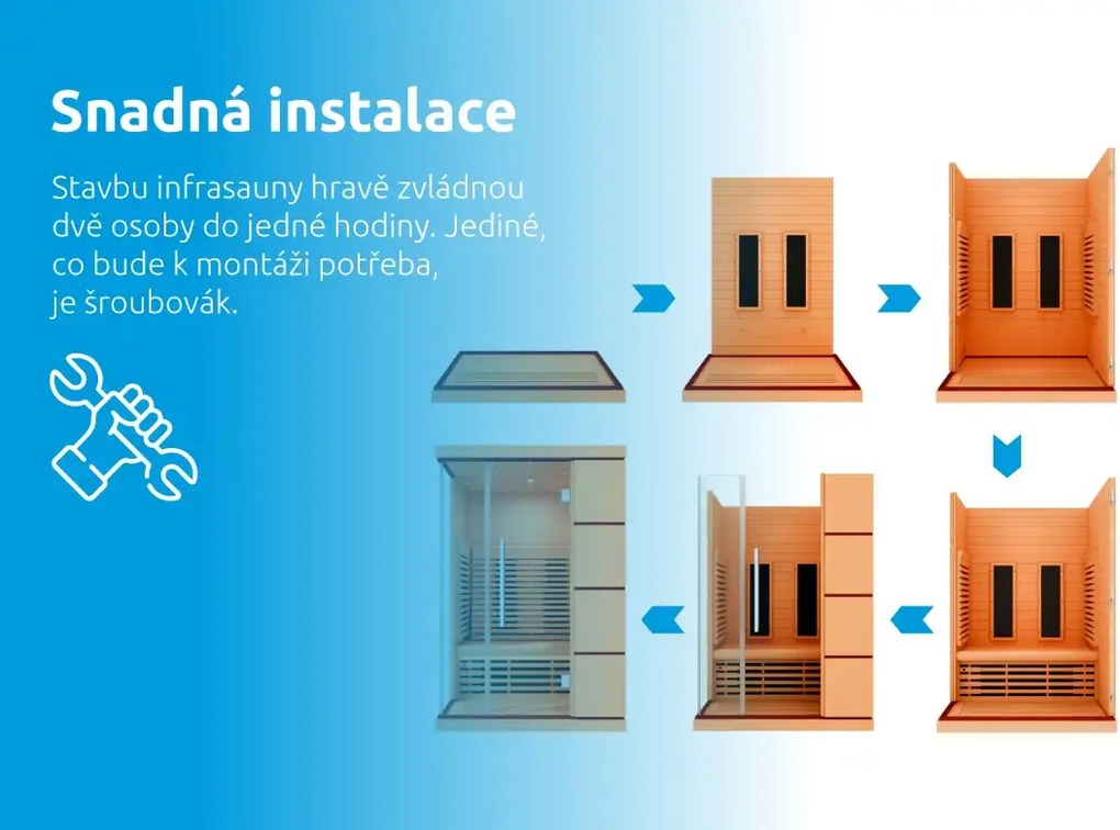 Marimex | Infrasauna Marimex TRENDY 1001 M s Wi-Fi (FSC) | 11105673