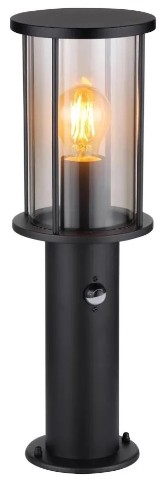 Globo 31361S - Vonkajšia lampa so senzorom GRACEY 1xE27/60W/230V IP54 45cm