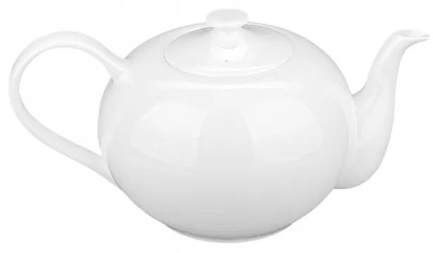 Lunasol - Biely porcelánový čajník 1,2 l - Premium Platinum Line (450212)