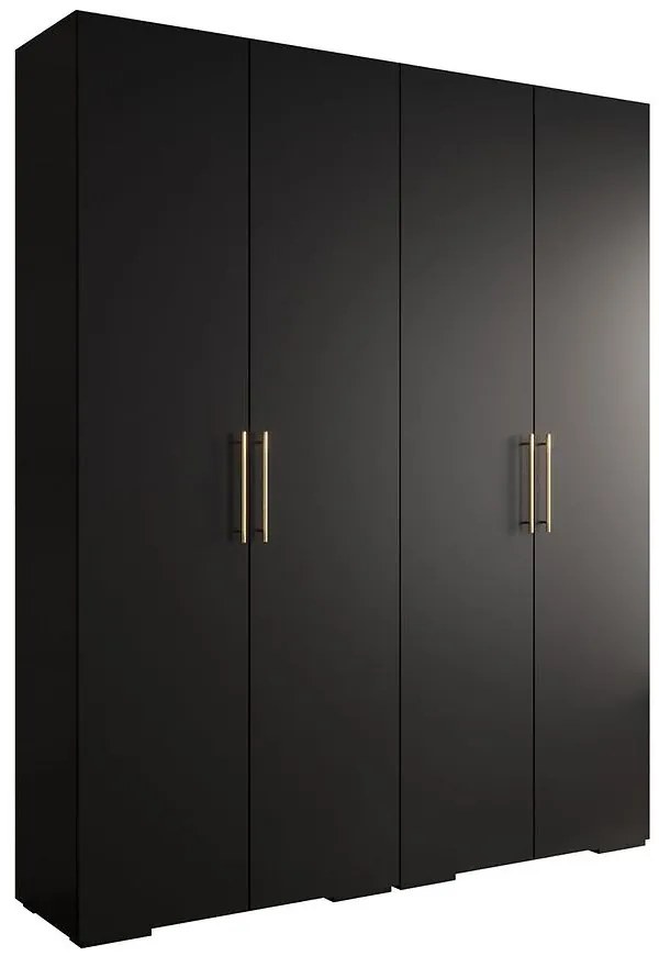 Skriňa Ivo 3 200 čierna