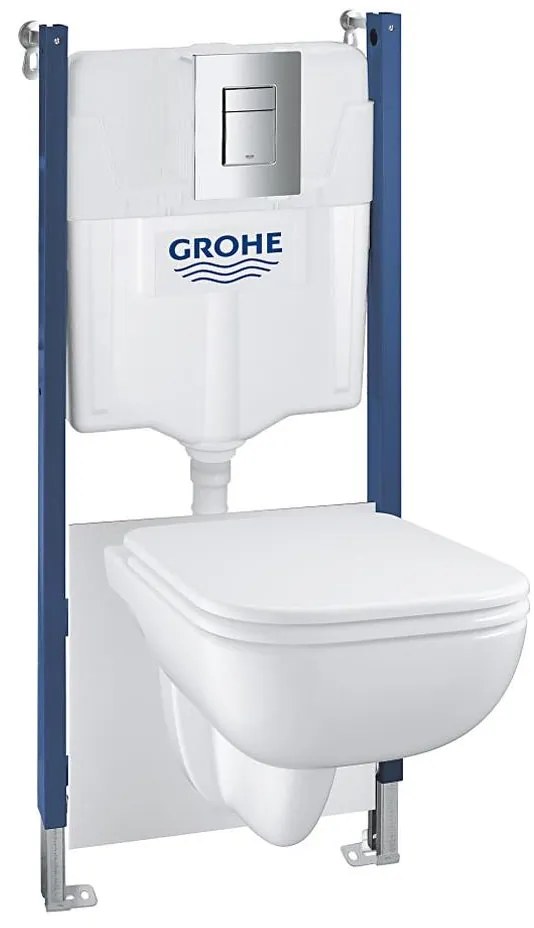 GROHE 39816000 - Súprava pre WC SOLIDO COMPACT 1,13 m keramika/biela