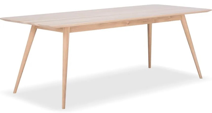 Jedálenský stôl z masívneho dubového dreva Gazzda Stafa, 220 × 90 cm