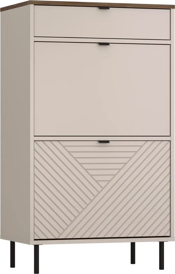 Komoda, kašmír/dub castello, EYCO 2D1S