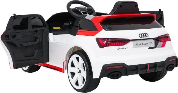 Elektrické autíčko Audi RS6 Avant GT biele
