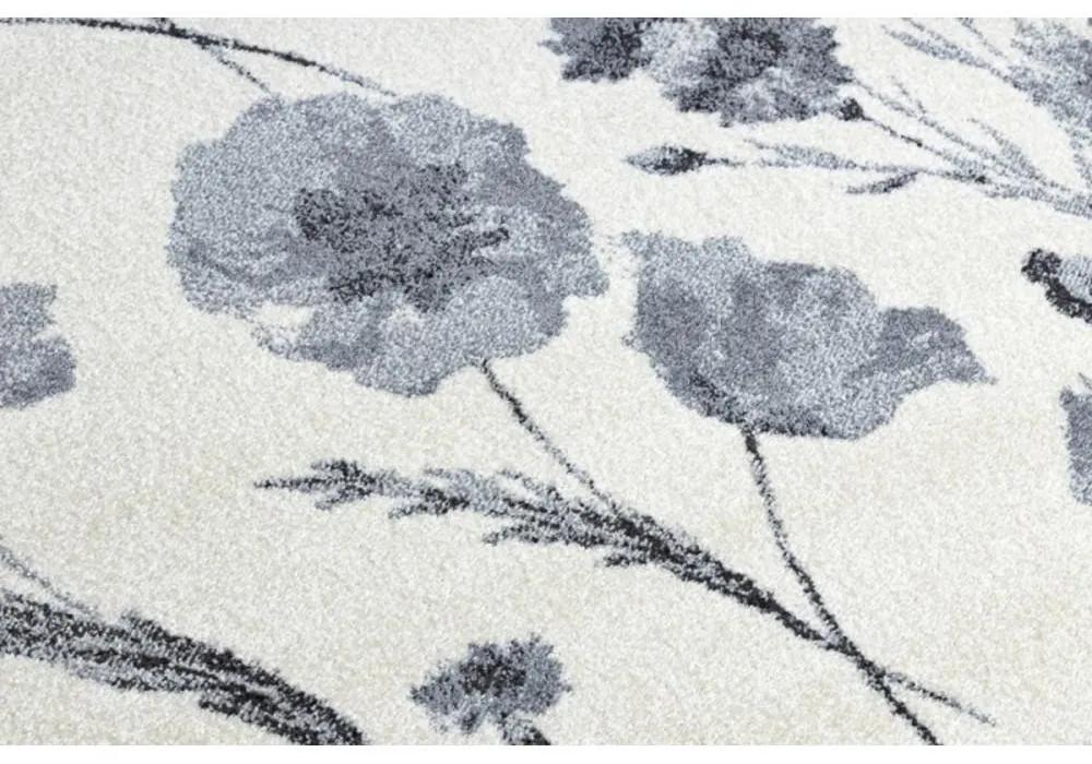 Kusový koberec Kvety krémový 120x170cm
