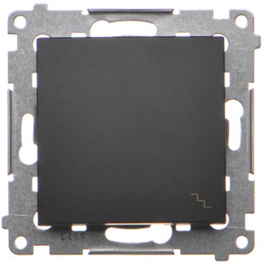 Schodiskový vypínač Simon54 Čierna