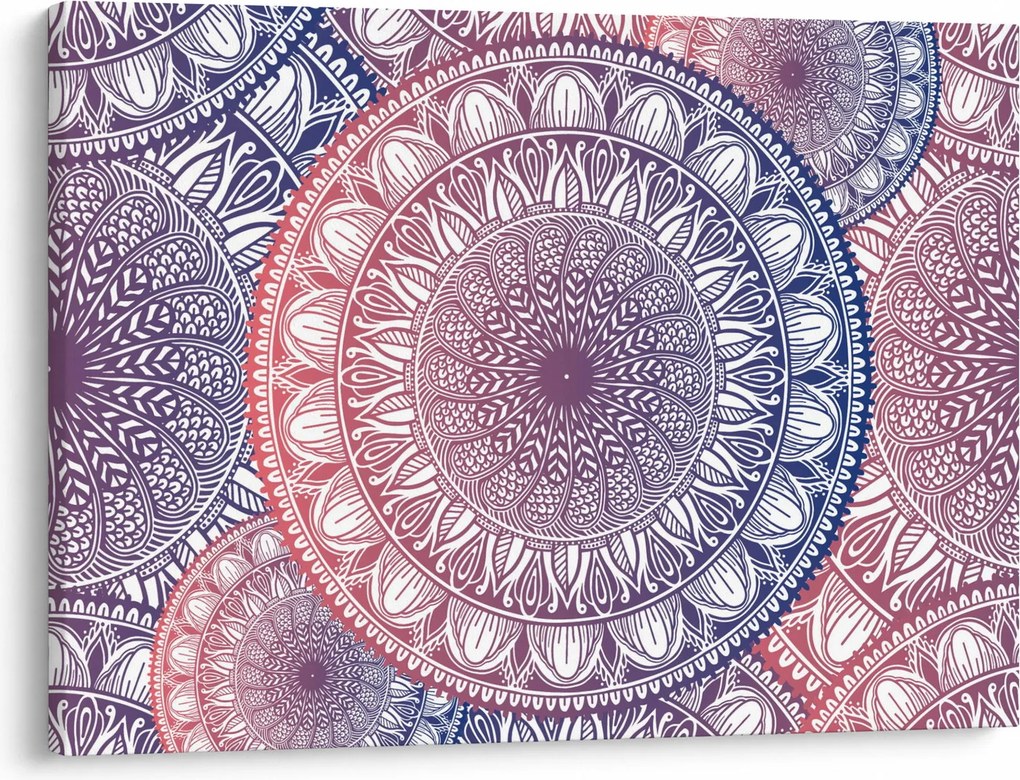Obraz z mandál (70x50 cm)