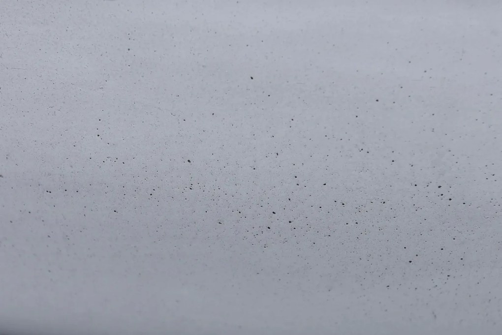 Okrasná miska PLANA, sklolaminát, Ø 34 cm, beton sivá