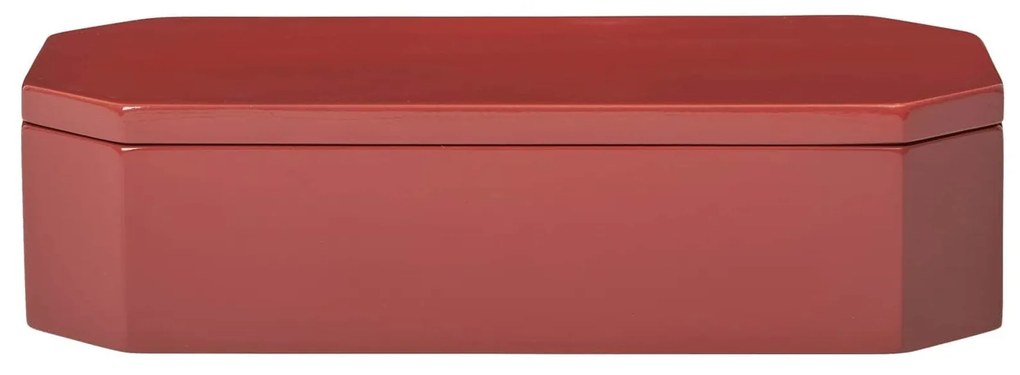 Ferm Living Úložný box Nova 20 x 10 picante red