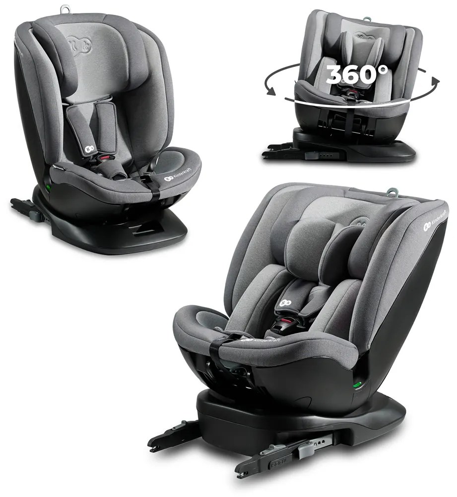 KINDERKRAFT Autosedačka Xpedition 2 i-Size 40-150cm Grey