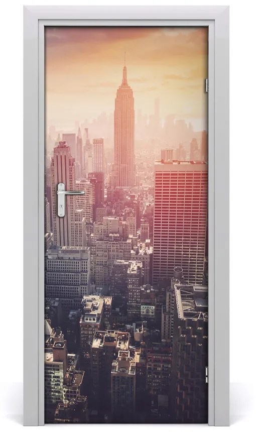 Fototapeta samolepiace dvere New York Panorama 75x205 cm