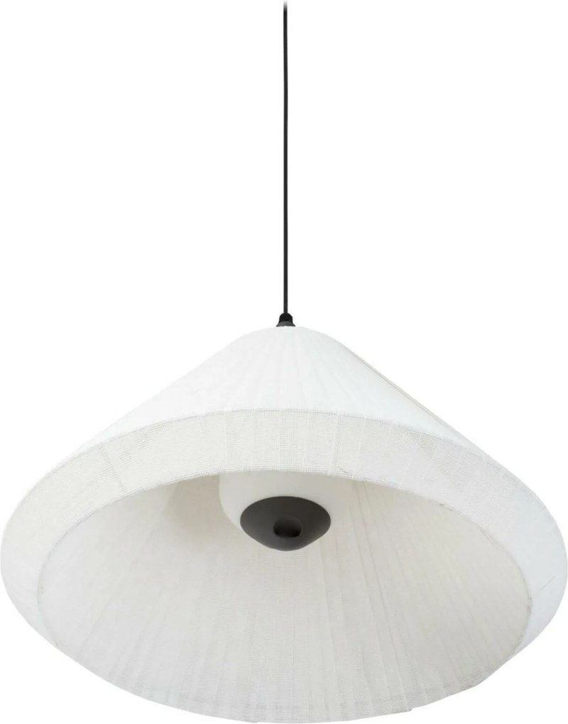 Faro Saigon závesné svietidlo šedá/biela T70, IP65, E27, 670 mm