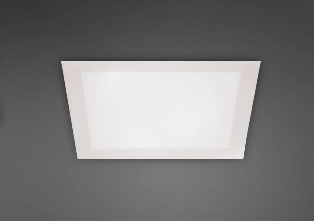 PANELLED SQUARE | Malé stropné vstavané LED svietidlo