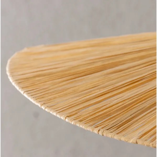 Brilagi - LED luster na lanku CERIA BOHO 1xE27/40W/230V, priemer 80 cm, rafia