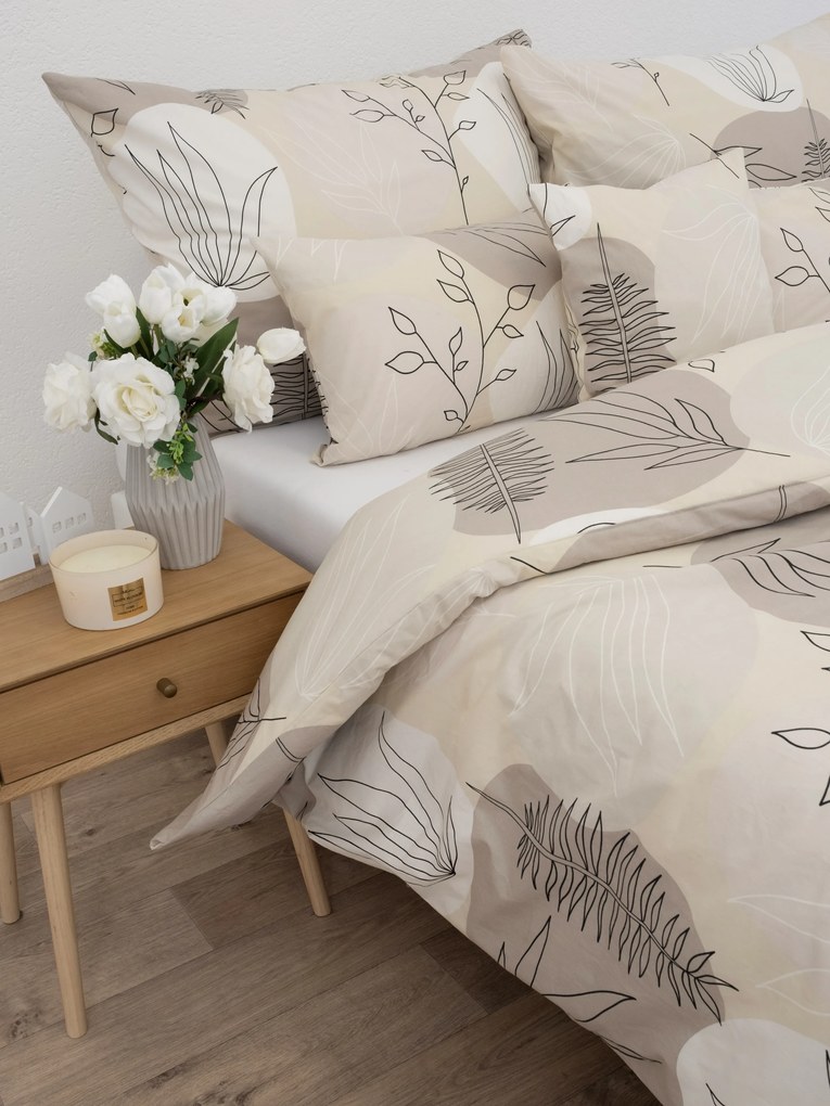 Francúzske bavlnené obliečky Renforcé - Adeline