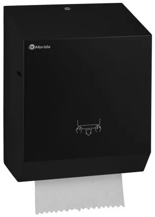 Mechanický podávač papierových uterákov v roliach Merida Stella Maxi, čierna