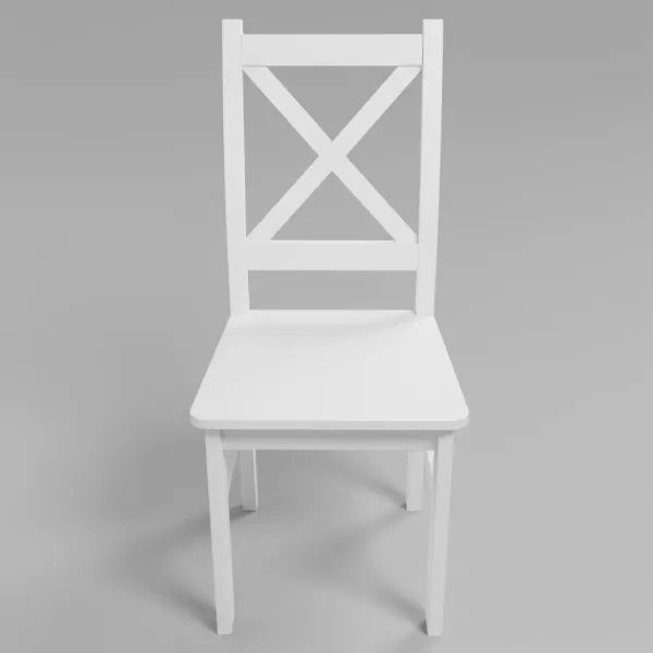 Jedálenská stolička NATE biela