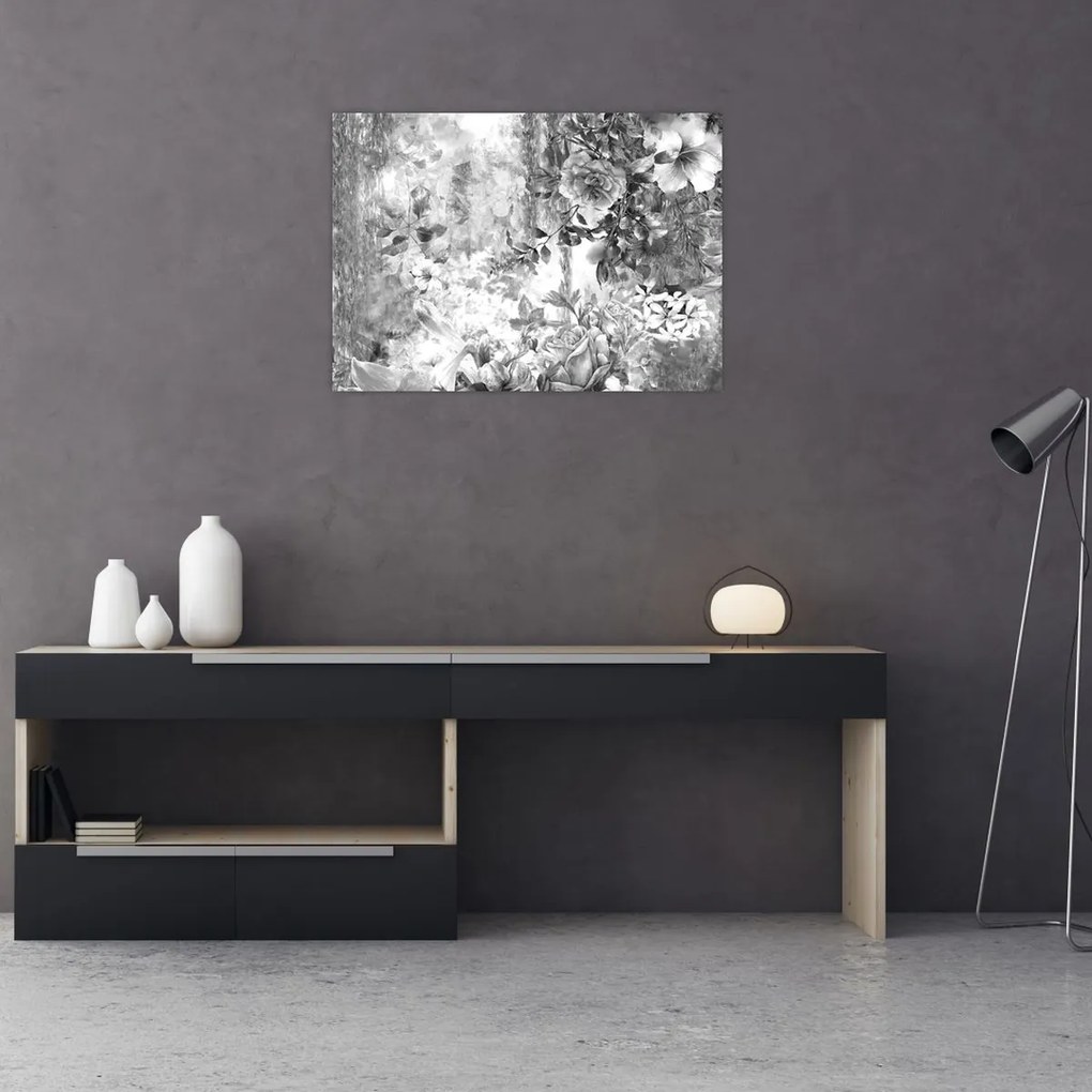 Obraz - Romantická záhrada (70x50 cm)