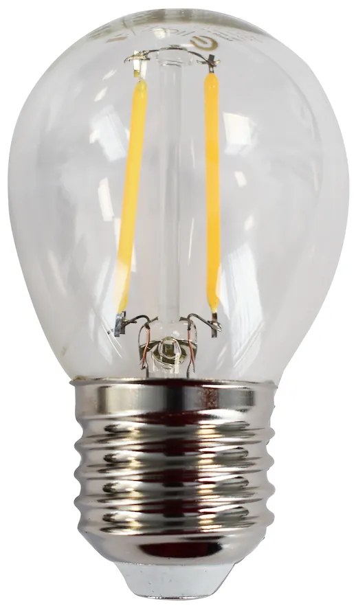 Dekoračná LED žiarovka E27 teplá 3000k 2w 250 lm