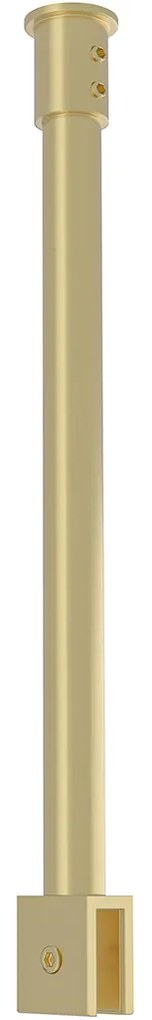 CERANO - Sprchová vzpera guľatá - vertikálna do stropu - 40 cm - zlatá kartáčovaná, CER-CER-476798