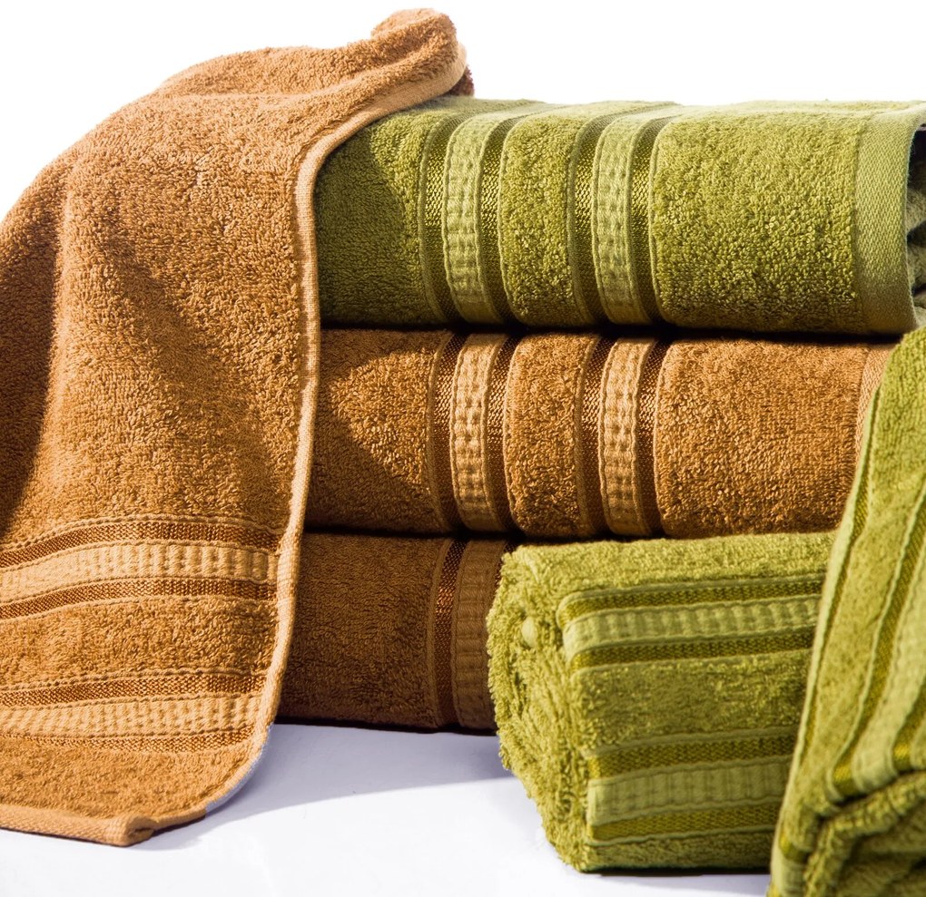 BAMBUSOVÝ UTERÁK MILA10 70X140 CM TYRKYSOVÁ