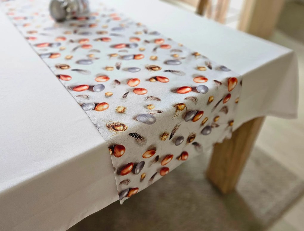 Dekorstudio Veľkonočný behúň s potlačou - Vzor 7 Rozmer behúňa (šírka x dĺžka): 40x220cm