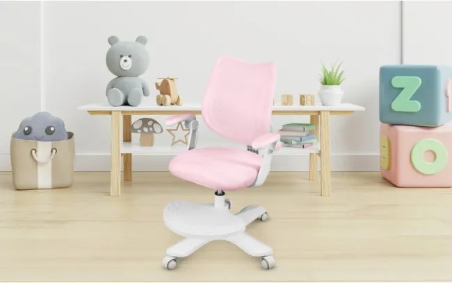 Detská otočná stolička Mark Adler Junior 4.6 Pink