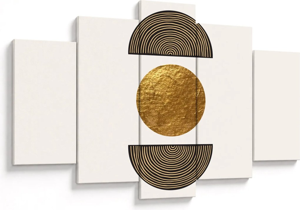 Obraz - Zlatý ornament N⁰1 (150x105 cm)
