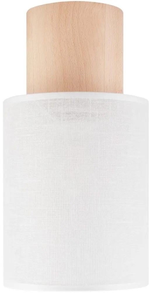 Stropné svietidlo ARI 1xE27/60W/230V pr. 16 cm biela buk