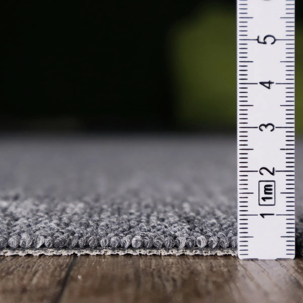Metrážny koberec Vienna 78, na mieru, šíře 4m, šedá, ab (mriežka), chodba / predsieň, Betap