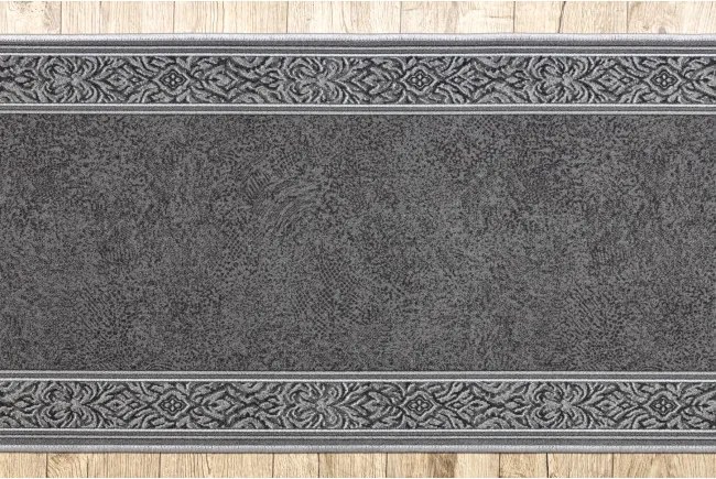 Protišmykový behúň ST.TROPEZ 94 sivý, rám - Výpredaj