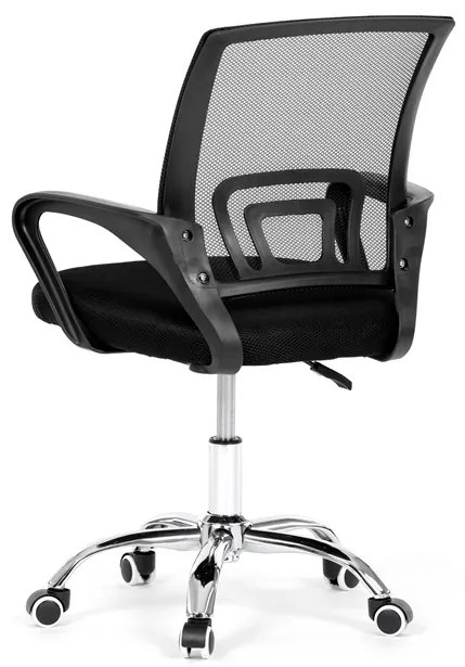 Autronic BONTEC Detská stolička, hojdací mechanizmus, čierna sieťovina, KA-L103 BK Farba: Šedá
