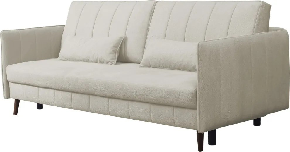 Rozkladacia pohovka Vannes, šedo-béžová látka