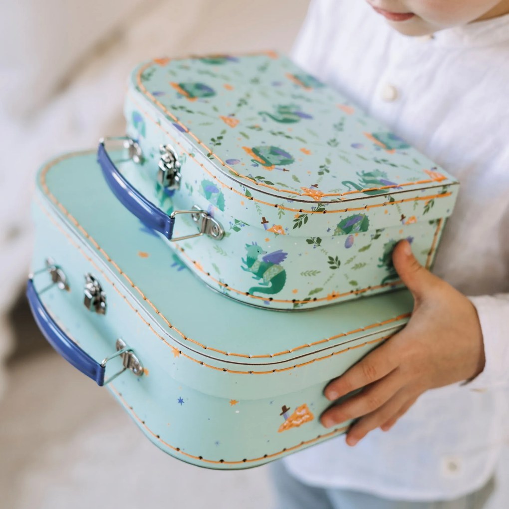 Bella Rose Detský kufrík Drak – set 2 ks