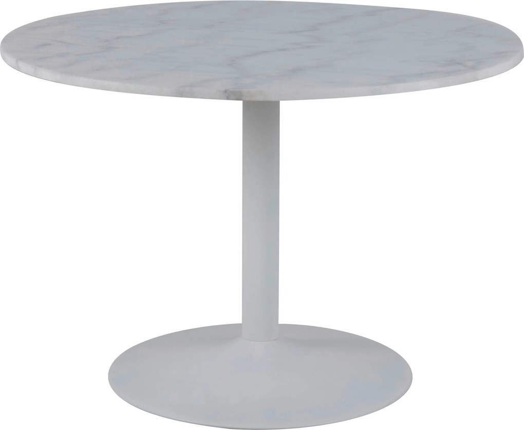 XXXLutz JEDÁLENSKÝ STÔL, biela, 110/110/75 cm P & B - Stoly - 001749055301