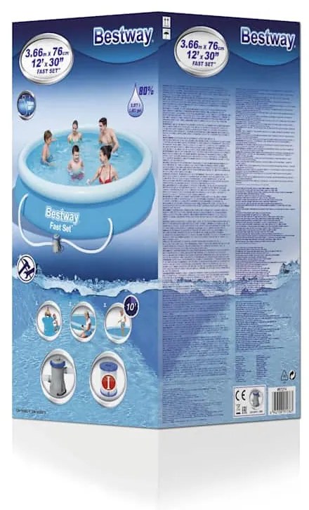 Bestway Bazén Fast Set 366x76 cm 57274