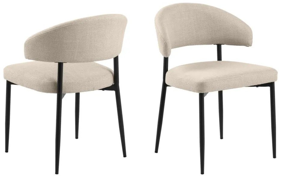 Jídelní židle Edina béžová