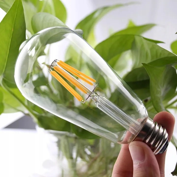 SADA 6x LED žiarovka E27 8W 880lm 3000K - tepla biela