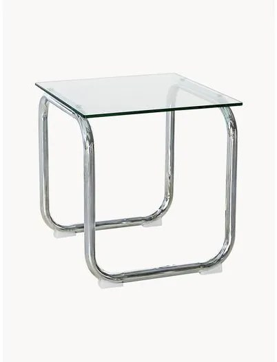 Odkladací stolík so sklenenou doskou Lulu