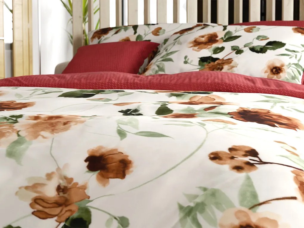 Obojstranné obliečky DUO SENSE ROSALIA vzorované + obliečka na vankúšik 40x50 cm ZDARMA Rozmer obliečky: 70 x 90 cm | 140 x 200 cm